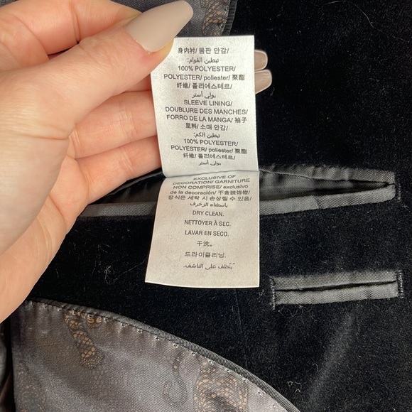 BAR III Velvet Slim-Fit Sport Coat - Picture 12 of 13